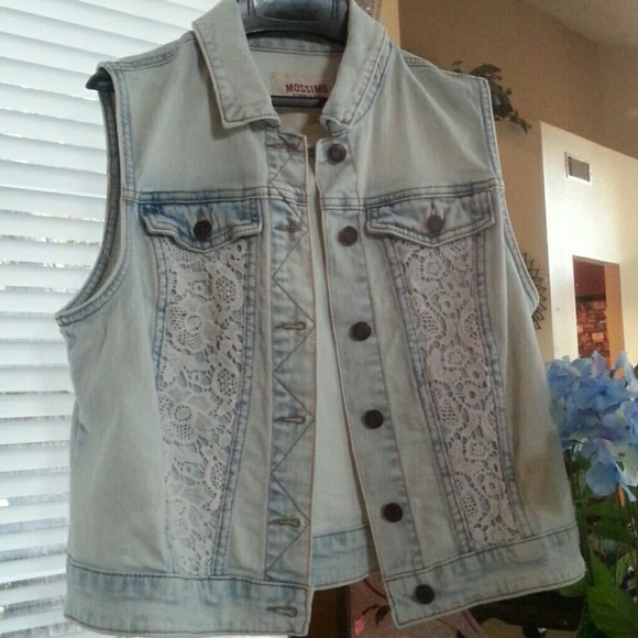 NWOT Mossimo denim vest - Picture 1 of 4